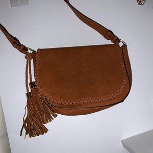Leather Cross-body Purse